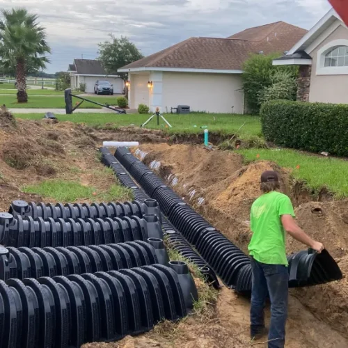 Septic System Installation 1